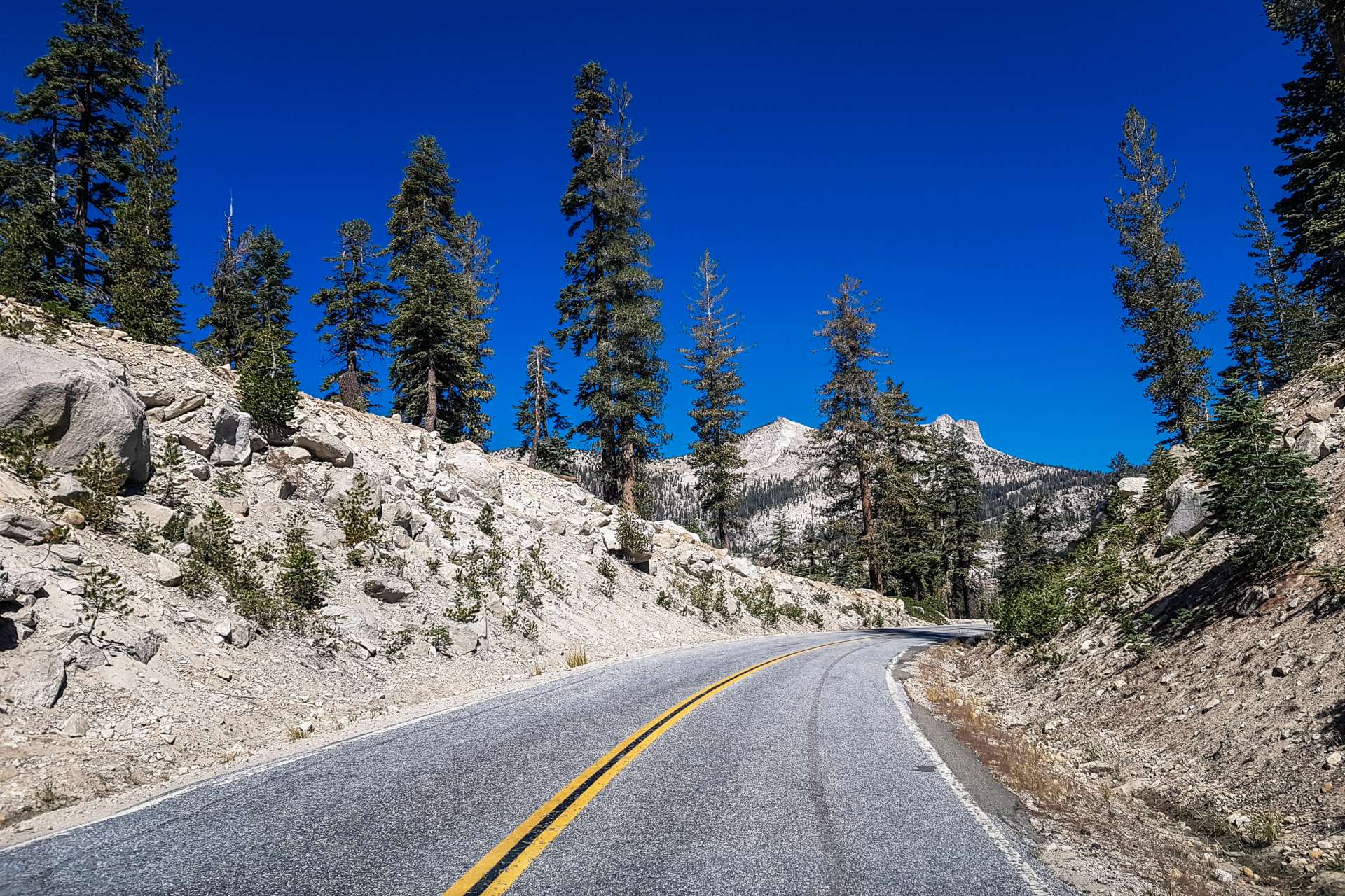 USA Yosemite road