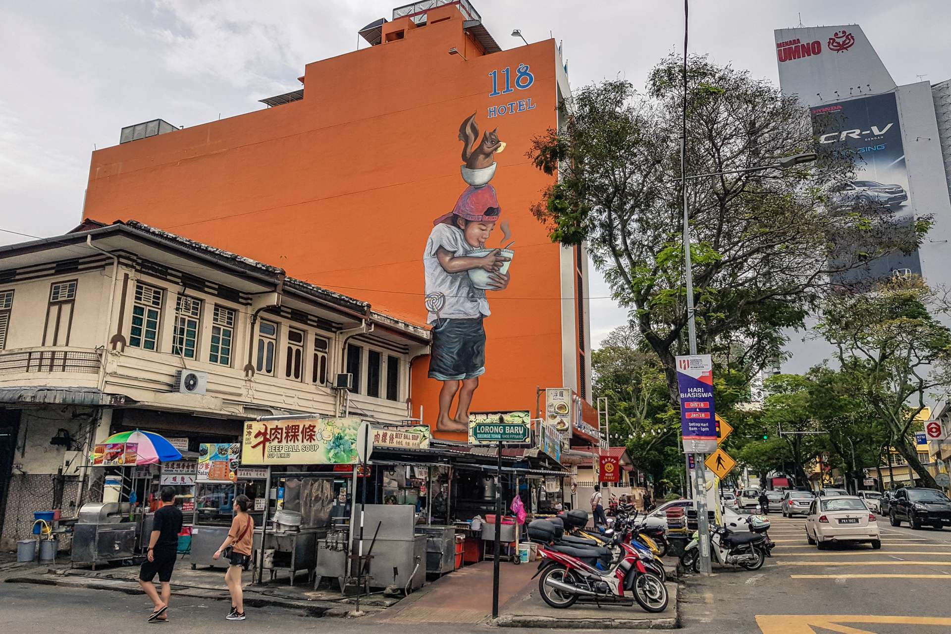 Malaysia Penang Graffiti