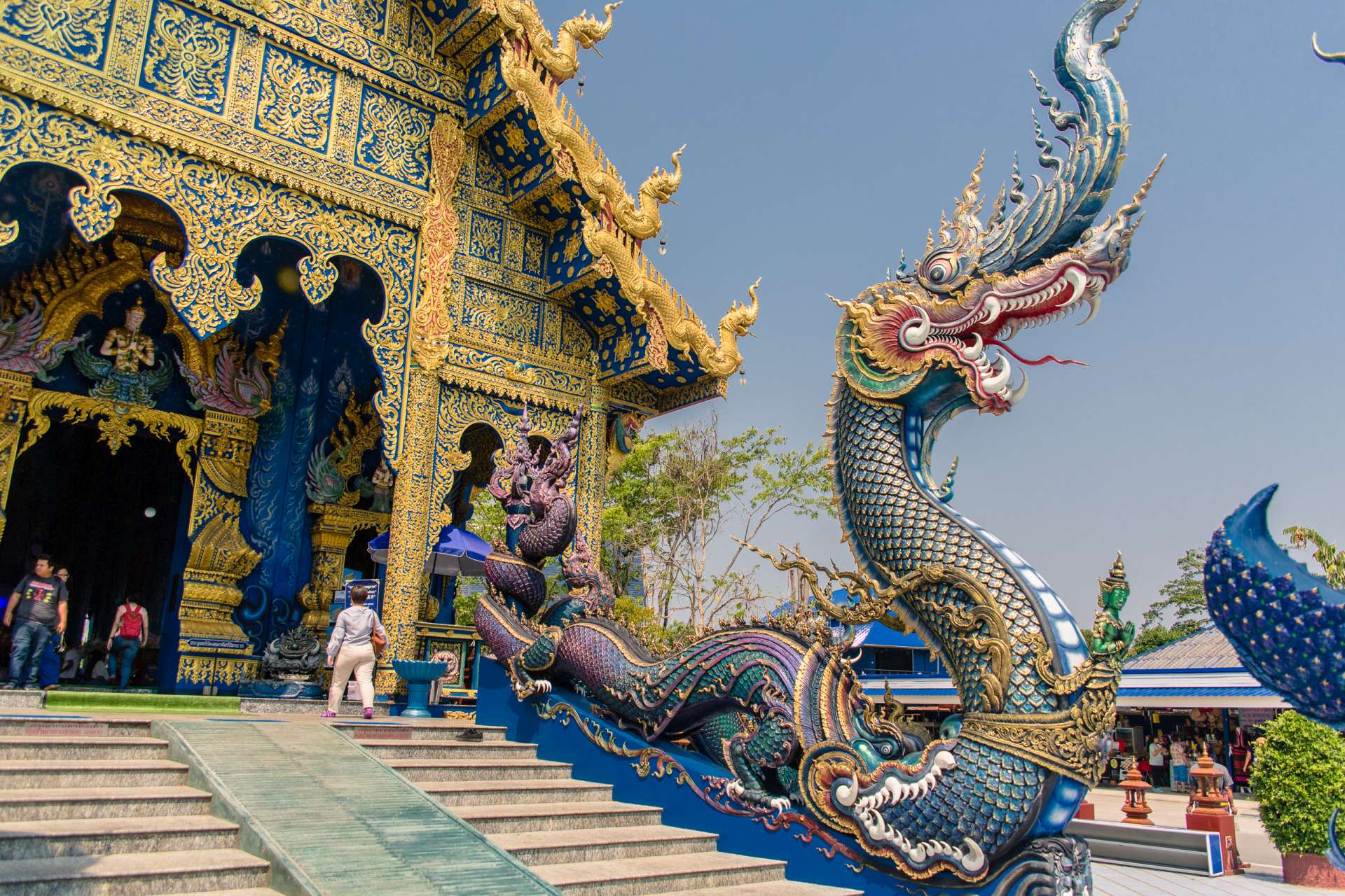 Thailand Chiang Rai Blue Temple