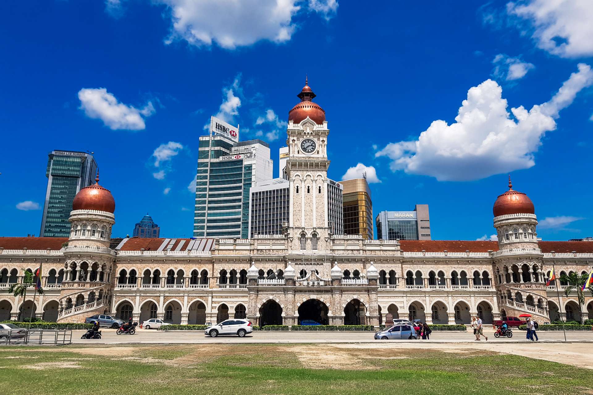 Malaysia Kuala Lumpur Sultan Abdul Samad Jamek Mosque