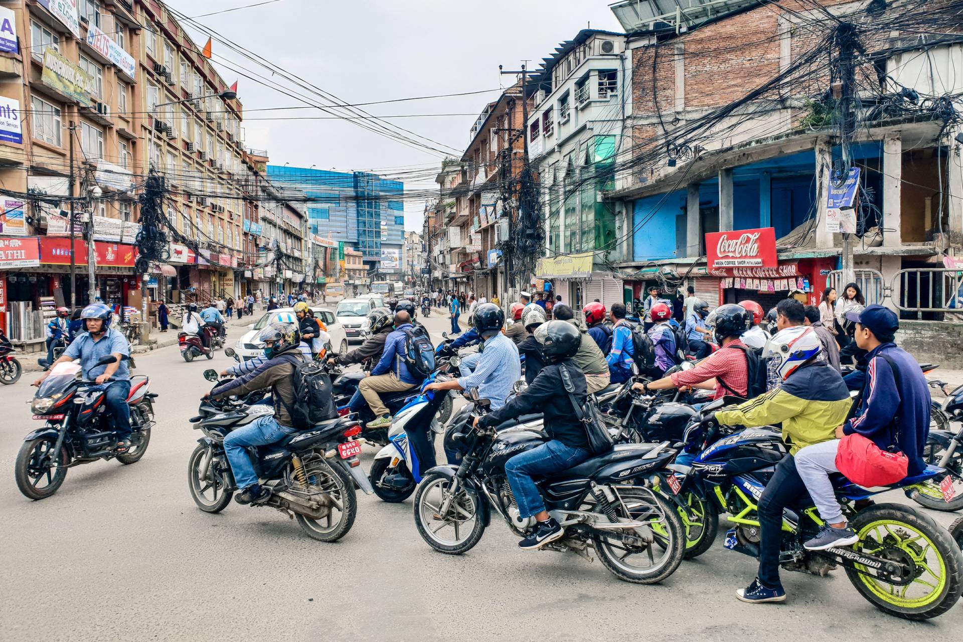 Nepal Kathmandu bikes