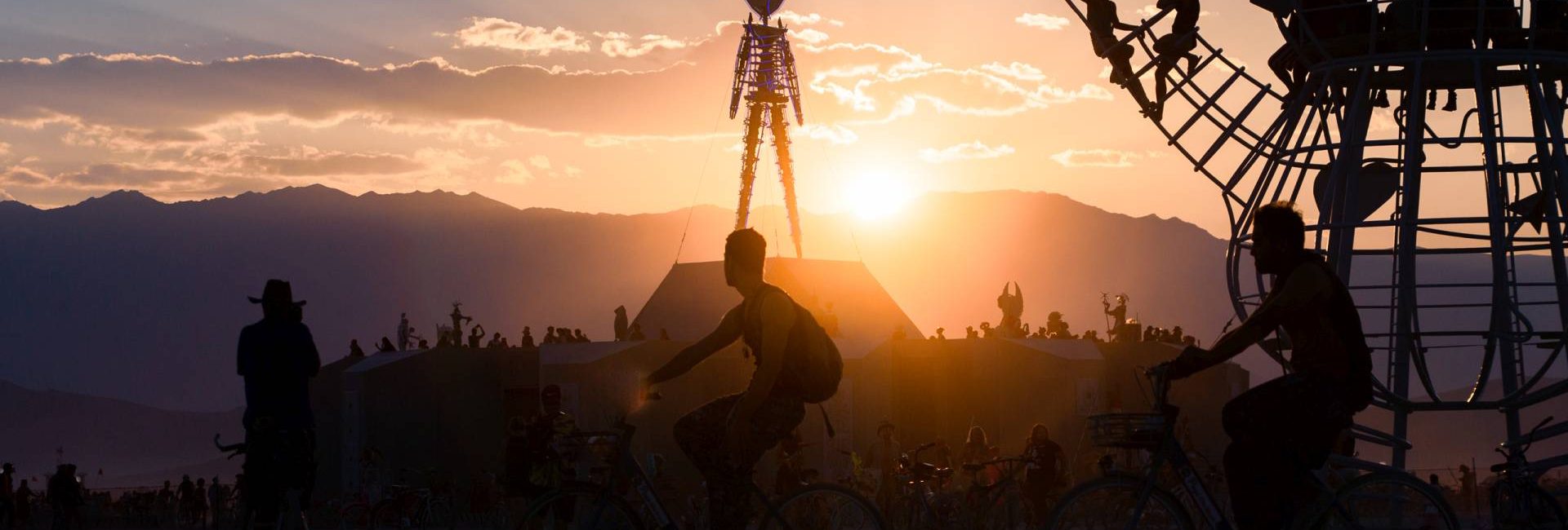 USA Burning Man 2018 Sunset