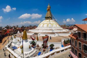 Nepal Kathmandu Boudhanath stupa