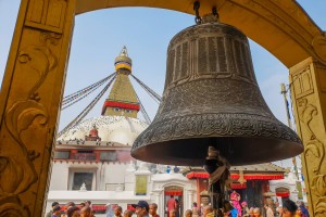 Nepal Kathmandu Boudhanath stupa